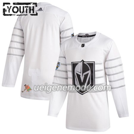 Kinder Vegas Golden Knights Trikot Blank Weiß Adidas 2020 NHL All-Star Authentic